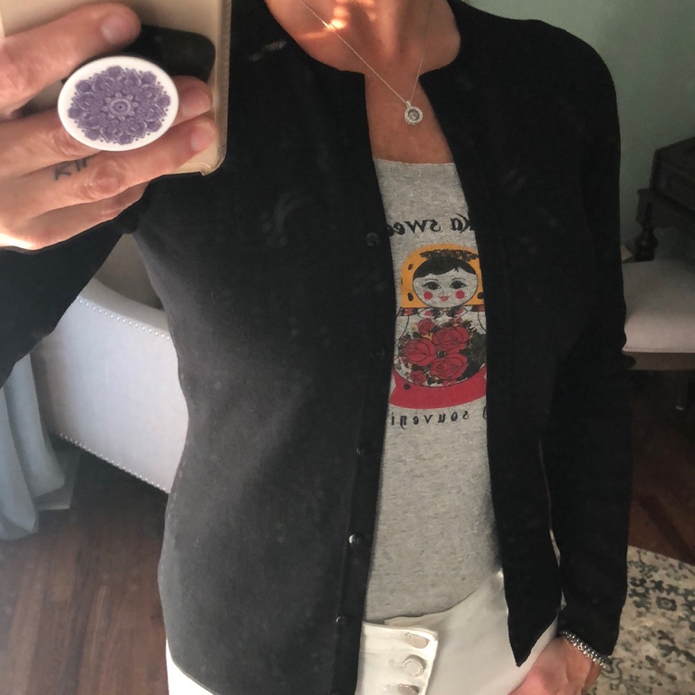 Ann Taylor loft button down sweater